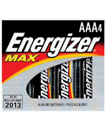 Energizer AAA Batteries 4-Pak