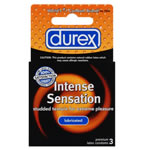 Durex Intense Sensation Condom 3 Pack