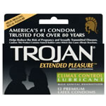 Trojan Extended Pleasure Climax Control Condom 12 Pack