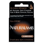 Trojan Naturalamb Lambskin Lubricated Condoms 3 Pack