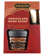 Kama Sutra Chocolate Body Paint & Brush